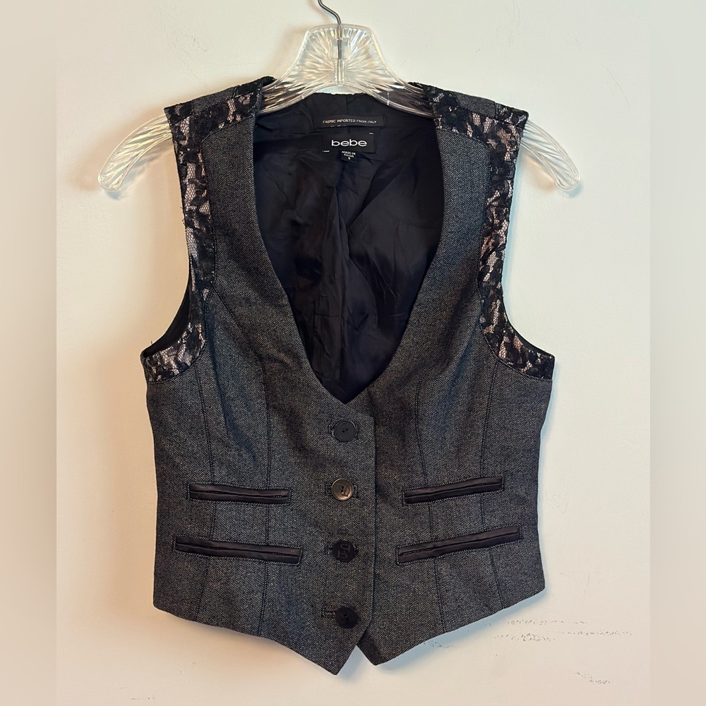 Bebe dress vest